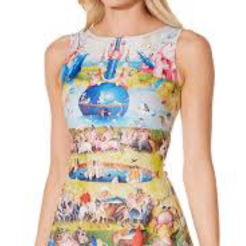 BlackMilk Earthly Delights Play Dress Large EUC